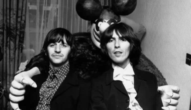 George Harrison and Ringo Starr