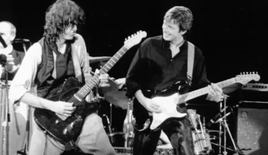 Jimmy Page And Eric Clapton