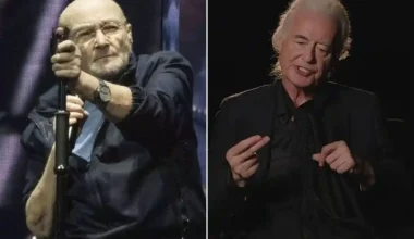 Phil Collins and Jimmy Page