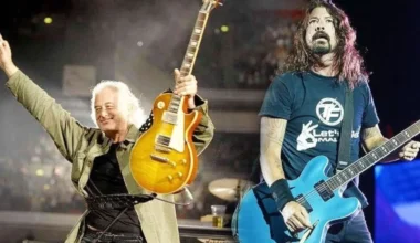 jimmy page and dave grohl