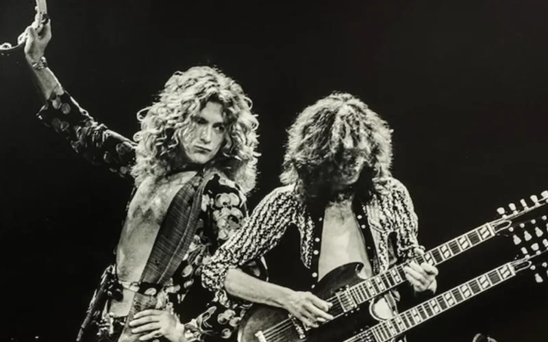 Robert Plant and Jimmy Page