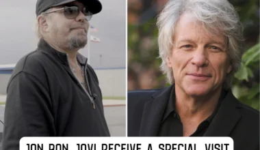 Jon Bon Jovi Receive a Special Visit from Vince Neil