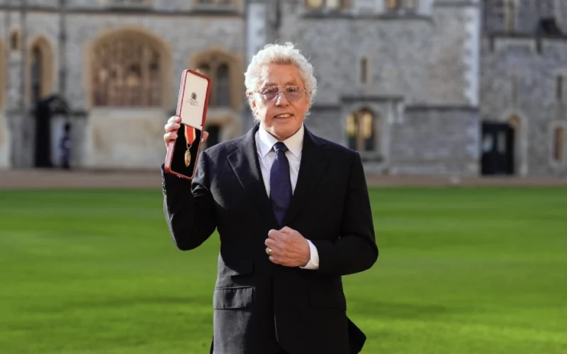 Sir Roger Daltrey Knighted