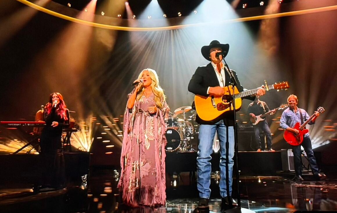 Parker McCollum Shares ACM Awards Stage With Lee Ann