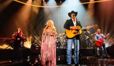Parker McCollum Shares ACM Awards Stage With Lee Ann