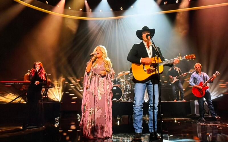 Parker McCollum Shares ACM Awards Stage With Lee Ann